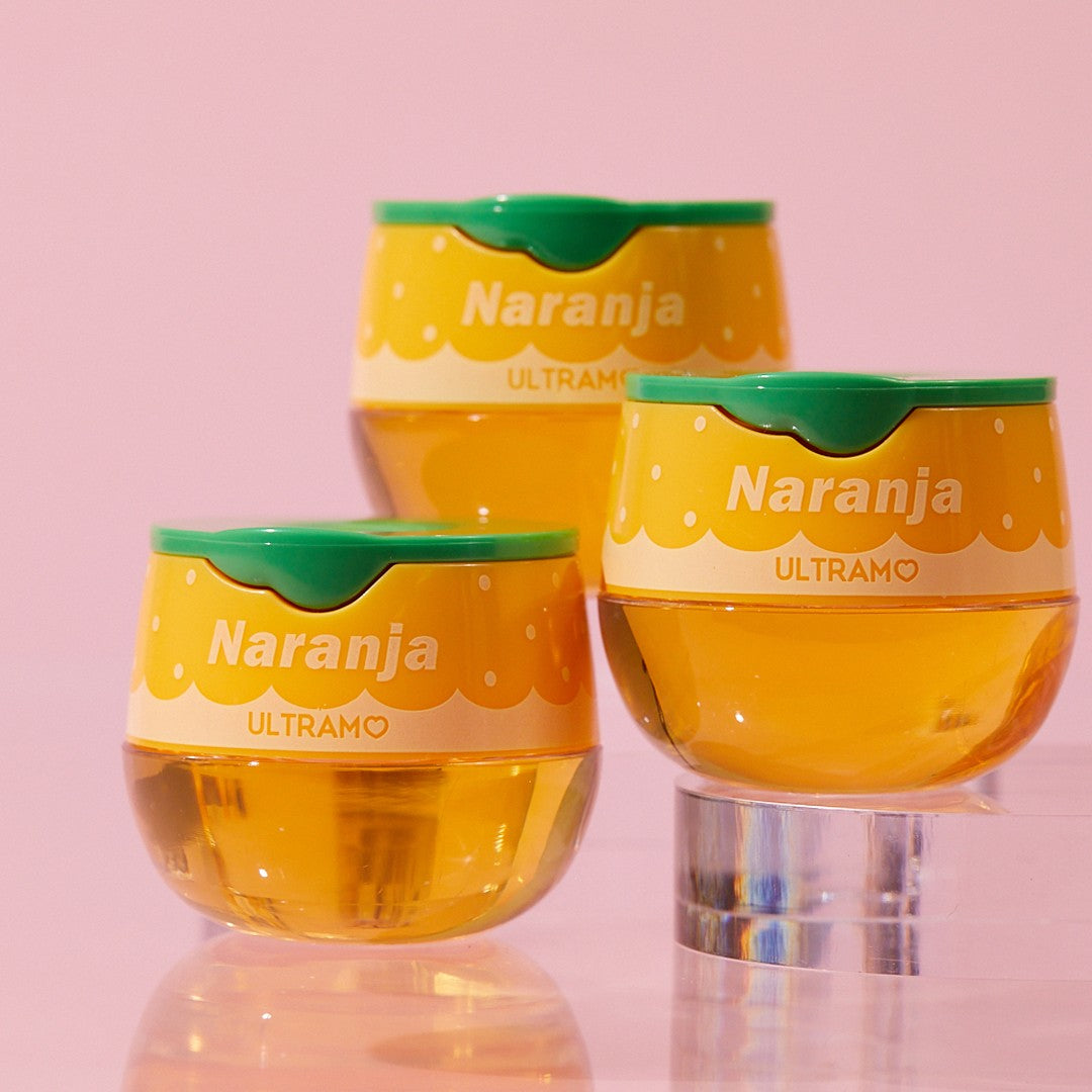 Mascarilla de labios de Naranja