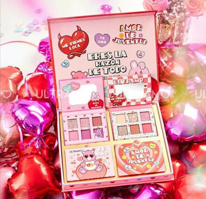 Set de 4 mini paletas de sombras - Eres la razon de todo