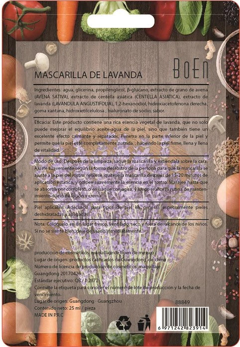 Mascarilla de Lavanda