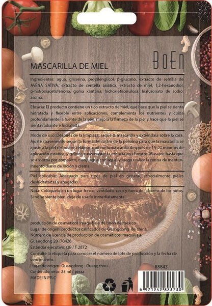 Mascarilla de Miel